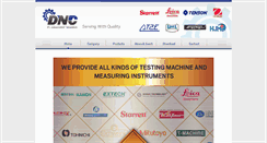 Desktop Screenshot of dnc-testing.com